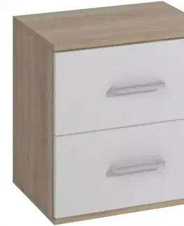 Všetky produkty Nočný stolík Goda II 2S sonoma/biela