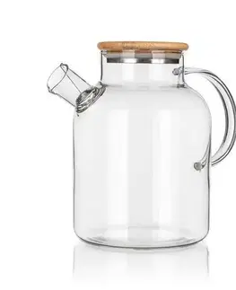 Čajníky a čajové kanvice Banquet Sklenená kanvica RINO 1,5 l