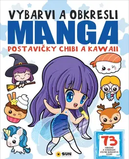 Kreslenie, maľovanie Manga postavičky Chibi a Kawaii