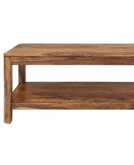Konferenčné stolíky Konferenčný stolík Tina 110x60x60 indický masív palisander