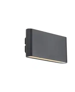 Lampy Nástenné svietidlo čierne magnetické vrátane LED nabíjateľné - Batt
