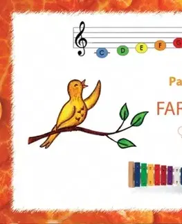 Hudba - noty, spevníky, príručky Farebné noty 1 - Ľudové piesne - Paulína Žemberová
