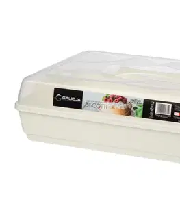 Dózy na potraviny NABBI Biscotti prenosný box na potraviny krémová