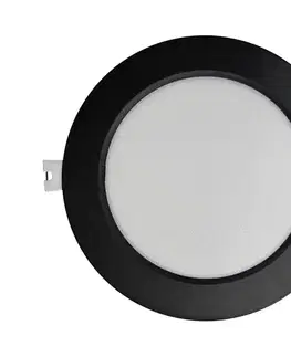 Svietidlá  LED Podhľadové svietidlo CIRCLE LED/12W/230V 4000K pr. 17 cm čierna 008 0001153
