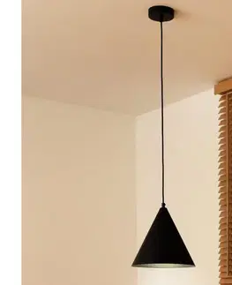 Svietidlá  - Závesný luster IRONLINE 1×G9/3W/230V, priemer 25 cm, čierny 70613
