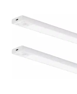 Svietidlá  SADA 2x nabíjateľné LED osvetlenie nábytku so senzorom VIRO LED/1,2W/800 mAh 30cm CCT biela EKB2577