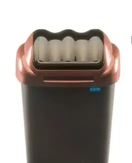 Odpadkové koše Kinekus Kôš na odpad vyklápací 30l, plastový, FALA, hnedý