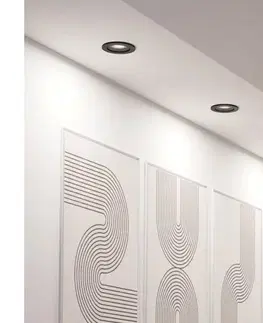 Svietidlá Eglo 902257 - SADA 3x LED podhľadové bodové svietidlo BARRANCO 1xGU10/4,5W/230V čierna 902257