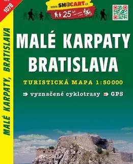 Voda, lyže, cyklo Malé Karpaty, Bratislava - turistická mapa 1:50000 - Kolektív autorov