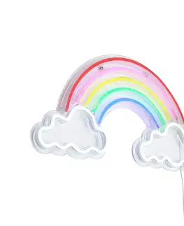 Nástenné osvetlenie Neónová nástenná lampa viacfarebná vrátane LED - Rainbow