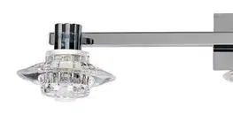 Stropná svetla Stropné svietidlo L&H RASTEK STRIP 3x40W G9 CHRÓM