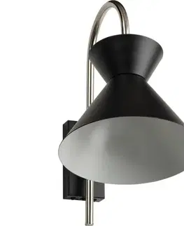 Svietidlá Osram - Nástenné svietidlo DECOR WAIST 1xE27/40W/230V čierne 4058075846784