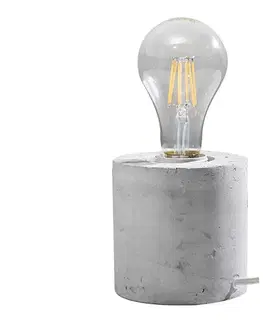 Lampy  Stolná lampa SALGADO 1xE27/60W/230V betón SL.0680