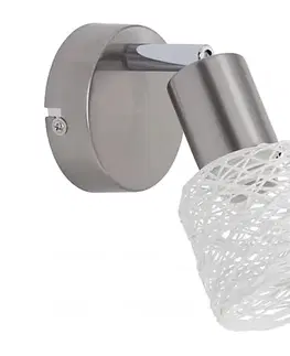 Svietidlá Briloner 2826-012 - Nástenné bodové svietidlo SPOT 1xE14/6W/230V matný chróm 2826-012