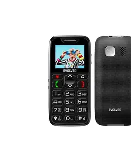 Predlžovacie káble Evolveo - EasyPhone mobilný telefón pre seniorov čierny EP-501-BK