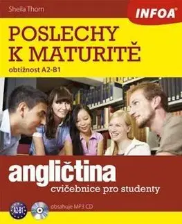 Učebnice a príručky Angličtina - Poslechy k maturitě A2-B1 + CD - Sheila Thorn