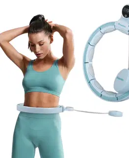 Ostatné fitness náradie Masážna obruč inSPORTline Weight Hoop Flex 69-117,5 cm