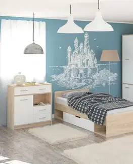 Komody a skrinky OLINO komoda 2D1S