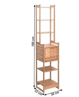 Kúpeľňové skrinky Selene Regál SELENE TYP 4 Tempo Kondela