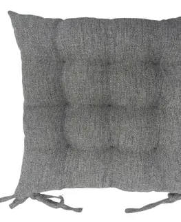 Bytový textil Poduška na stoličku PB2573 40x40 cm 5 tmavohnedá