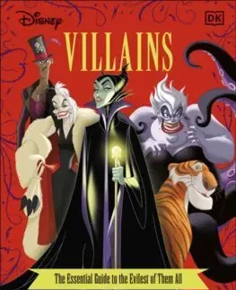 Cudzojazyčná literatúra Disney Villains The Essential Guide New Edition - Glenn Dakin,Victoria Saxon