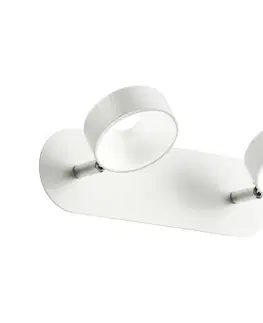 Svietidlá Ideal Lux - LED nástenné bodové svietidlo OBY 2xLED/6W/230V CRI 90 biele 196695