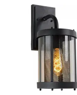Záhradné lampy Lucide 29826/01/30 - Vonkajšie nástenné svietidlo MAKKUM 1xE27/40W/230V IP23 29826/01/30