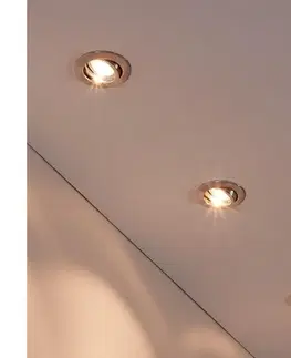 LED osvetlenie Eglo 95359 - SADA 3x LED zapustené stropné svietidlo TEDO 3xGU10-LED/5W/230V 95359