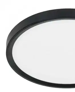 Moderné lampy Stropné svietidlo LED MAQ 24W čierna ML0439