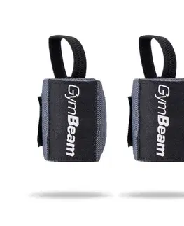 Bandáže na cvičenie GymBeam Bandáže na zápästia FIRM dark grey