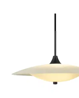 Svietidlá Halo Design 991317 - Závesný luster na lane BARONI 3xG9/18W/230V pr. 46 cm biela/čierna 991317