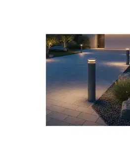 Záhradné lampy Ideal Lux - LED Vonkajšia lampa BOEING LED/14W/230V pr. 70 cm IP65 antracit 327259