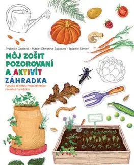 Príprava do školy, pracovné zošity Záhradka - Môj zošit pozorovaní a aktivít - Philippe Godard,Marie-Christine Jacquet,Isabelle Simler
