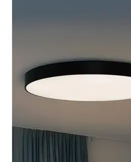Svietidlá  LED stropné svietidlo LED/200W/230V 3000/4000/6500K pr. 100 cm čierna CL7133