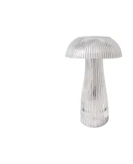 Lampy  LED Stmievateľná dobíjacia stolná lampa LED/1W/5V 3000-6000K 1800 mAh číra 7894