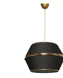 Svietidlá  Luster na lanku ESCAPE 1xE27/60W/230V čierna 390FLH1635