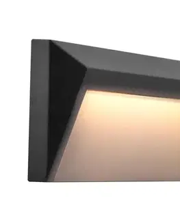 LED osvetlenie  Vonkajšie schodiskové svietidlo HOLDEN LED/1,6W/230V IP65 antracit 309259
