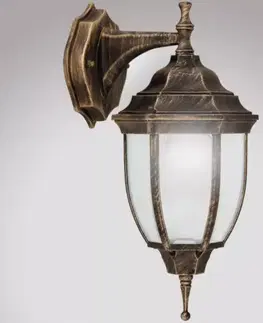 Vonkajšie rustikálne svietidlá Nástenná záhradná lampa Nizza 8451