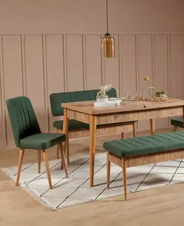 Konferenčné stolíky Jedálenská súprava Vina Atlantic Pine and GreenII, 5 ks