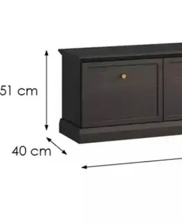 Nábytok ArtGal Tv stolík TOSCA RTV3D