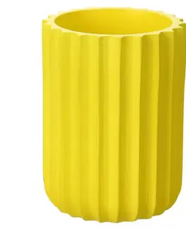 Kúpeľňové doplnky Pohár Malta žltý