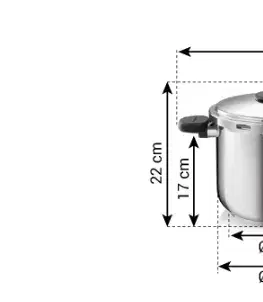 Tlakové hrnce Tescoma Tescoma tlakový hrniec  GrandCHEF 6.0 l