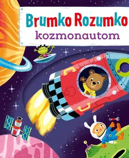 Leporelá, krabičky, puzzle knihy Brumko Rozumko kozmonautom - Benji Davies,Benji Davies
