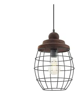Svietidlá Eglo 49499 - Luster BAMPTON 1xE27/60W/230V 49499