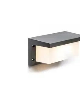 Svietidlá RED - Design - R12561 - Vonkajšie nástenné svietidlo HIDE 1xE27/18W/230V IP54 R12561