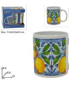 Hrnčeky, šálky, podšálky MAKRO - Hrnček 325ml rôzne dekory