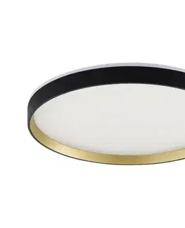 Svietidlá Zuma Line MS750400R-BK&GD-LED RGBW stmievateľné ORBITRAL 32W/230V+8W čierna/zlat MS750400R-BK&GD