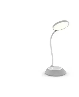 Lampy  LED Stmievateľná nabíjacia stolná lampa VISUA LED/5W/5V 3000-5000K šedá KLLVD5SZ