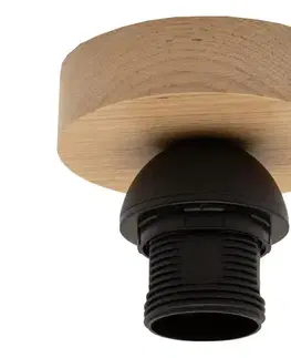 Svietidlá BRILAGI - Stropné svietidlo PARTY 1xE27/60W/230V, priemer 10 cm, dub 8590828061267