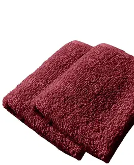 Uteráky Froté malý uterák deluxe červený 30x50cm TiaHome